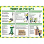 Work at Height Guidance Poster, A2 (Laminated) A716