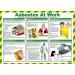 Asbestos at Work Guidance Poster, A2 (Laminated) A718