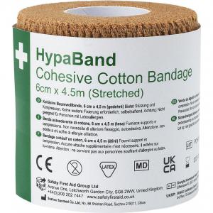 Safety First Aid HypaBand Cohesive Band. Tan MD D3643