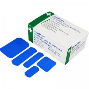 Safety First Aid HP Blue Metal Det. Pl. 100 As. D7010