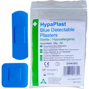 Safety First Aid HP Blue Metal Det. Pl. 20 As. D7302