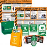 Mindray C1A Fully Automatic AED Bundle with Wall Bracket K3048