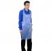White Polythene Apron Q2000