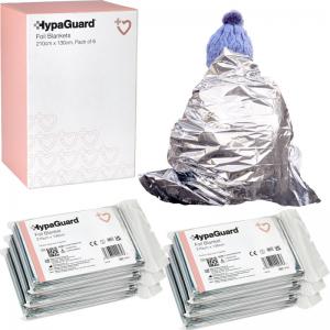 Safety First Aid HypaGuard Foil Blanket Pack of 6 Q2023T