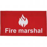 Fire Marshal Arm Band Red Q2661