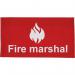 Fire Marshal Arm Band Red Q2661