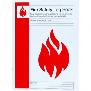 Safety First Aid Fire Safety Log Book Q4127