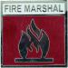 Fire Marshall Badge Metal S3168