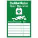 AED Trained Persons Sign S3215R