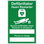 Nearest AED Is Sign S3216R