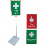 First Aider A5 Desk Sign SN0743