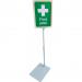 First Aider A5 Desk Sign SN0743