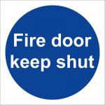 Fire Door Keep Shut Sign SS1002R
