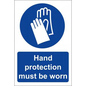 Safety First Aid Hand Protection Sign SS2004R