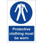 Protective Clothing Sign SS2007R