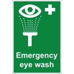 Emergency Eye Wash Sign SS5104R