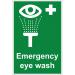 Emergency Eye Wash Sign SS5104R