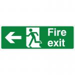 Fire Exit Left Sign SS5303R