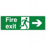 Fire Exit Right Sign SS5304R