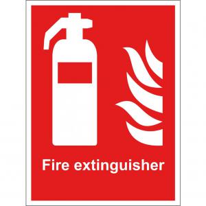 Safety First Aid Fire Extinguisher Sign SS6000R
