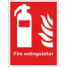 Fire Extinguisher Sign SS6000R