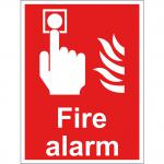 Fire Alarm Sign SS6002R