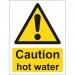 Caution Hot Water Sign SS7013S