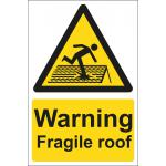 Waring Fragile Roof Sign SS7102R