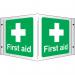 First Aid 3D Sign SS8001R