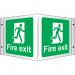 Fire Exit 3D Sign SS8003R