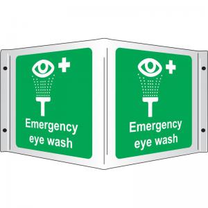 Safety First Aid Eyewash 3D Sign SS8004R