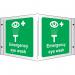 Eyewash 3D Sign SS8004R