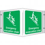 Evacuation Chair 3D Sign SS8034R