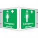 Emergency Shower 3D Sign SS8035R