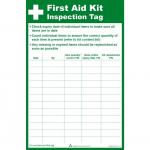 First Aid Kit Inspection Tag STAG001