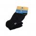 Shoes For Crews No Show Recycled Sock Black Size Small S2305-S SFC17144