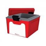 SentrySafe Guardian GB20L 29.5 Cu L Fire and Water Resistant Storage Box Red GB20L RED