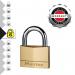 Master Lock 60mm Brass Padlock with 2 Keys 160EURD SG209303