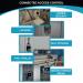 Master Lock Indoor Bluetooth Padlock Black 4400EUREC SG36521