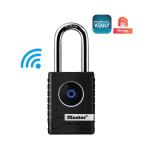 Master Lock Outdoor Bluetooth Padlock Black 4401EURLHEC SG36522