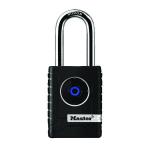 Master Lock Outdoor Bluetooth Padlock (Weather resistant and no need for keys) 4401EURDLH SG94303
