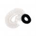 White Boxed Eco Shower Cap Cornstarch with Hair Band (Pack of 250) I010 SGL19912