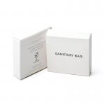 White Boxed Eco Sanitary Bag 130x260mm (Pack of 250) I018 SGL46419
