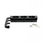 M System Black Triple Bracket 165x50x85mm (Pack of 2) SUPCJSI008A SGL56654