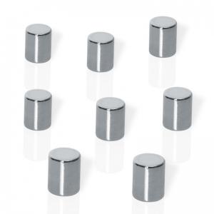 B3103 Neodymium magnets - cylinder - nickel-plated - ca. 4 Bl. A4,