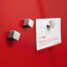SIGEL BA192 SuperDym magnets - silver - cube - Holding force on magnetic glass boards: 8 sheets (A4, 80gm²) - 1 x 1 x 1 cm - 6 piece - for magnetic w BA192
