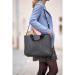 SIGEL Desk-Sharing Bag M - synthetic felt made from 100% RPET - dark grey - 36 x 28 cm BA410