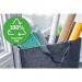 SIGEL Desk-Sharing Bag M - synthetic felt made from 100% RPET - dark grey - 36 x 28 cm BA410