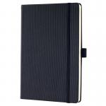 SIGEL Notebook Conceptum - lined - approx. A5 - black - hardcover - 194 S. - PEFC-certified CO122