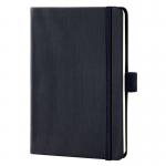 SIGEL Notebook Conceptum - squared - approx. A6 - black - hardcover - 194 S. - PEFC-certified CO131